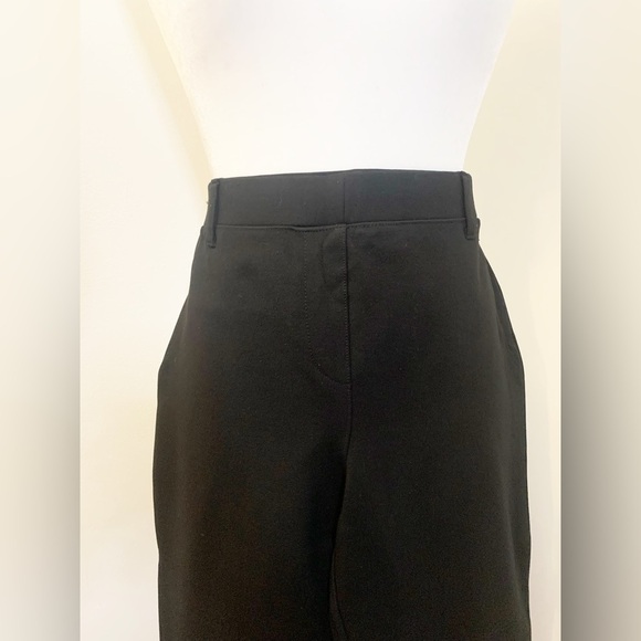 NWT QUINCE ultra stretch Ponte straight leg pant black 👖♥️👖 - Picture 9 of 13